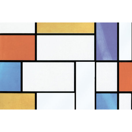 Mondrian Self Adhesive Window Film