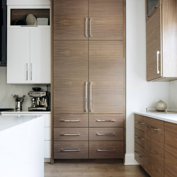 Grain Matched Cabinets