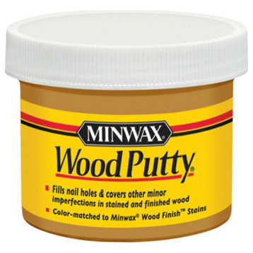 Minwax 13614 Non-Hardening Pre-Mixed Wood Putty, Early American, 3.75 Oz