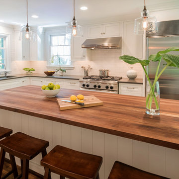 Media, PA - Classic & Casual White Kitchen