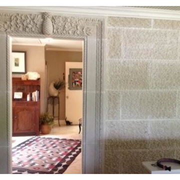Custom Cut Lueders Limestone Carvings - Mezger