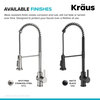 Kraus KPF-1691 Britt 1.8 GPM 1 Hole Pre-Rinse Pull Down Kitchen - Spot Free