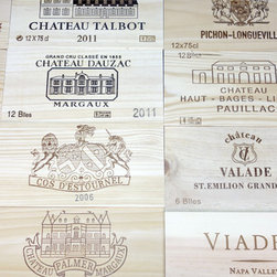 Assorted Wooden Wine Crate Panels - Products
