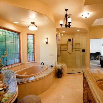 TRADITIONAL MASTER BATHROOM REMOD - ThunderBird Country Club - Rancho Mirage, CA