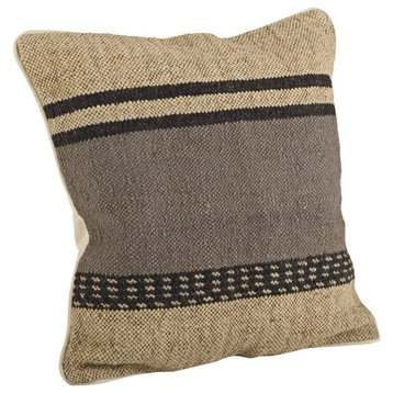 Kilim Collection Down Filled Decorative Throw Pillow, Stripe