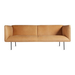 Blu Dot Dandy Leather Sofa - Sofas