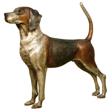 Bronze Beagle Bronze Sculpture