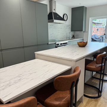 Handleless Kitchen Worcestershire