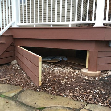 Hidden Under Porch Storage