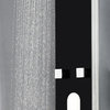 Luxier Aluminum and Tempered-Glass Pressure-Balanced Shower Panel, 64"
