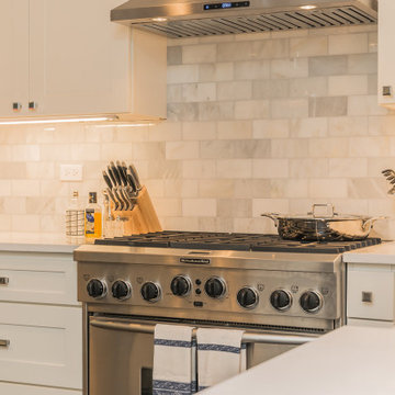Windsor White Shaker Kitchen Cabinets