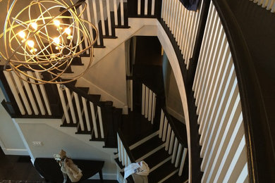 Staircase - traditional staircase idea in Boston