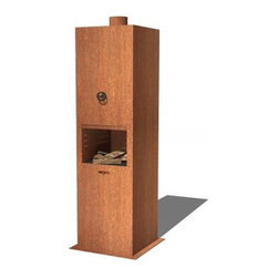 Corten Steel Borr Burner - Fire Pits
