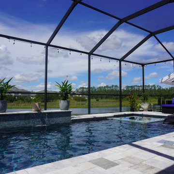 Limited Space Pool Construction