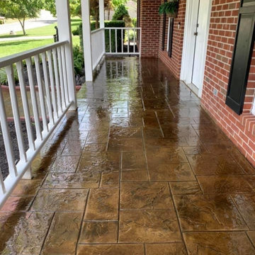 Ashlar Slate Overlay Porch 07/26/2020