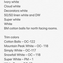 Paint Colors