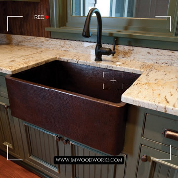 Picture-Perfect Farm Sink Magic!  J