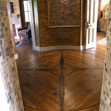Hand Scraped Character Hickory Show Home