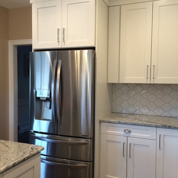Waypoint Painted Linen Cabinets