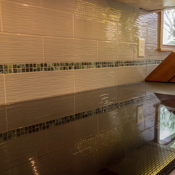 Project 3062-1 Contemporary Green Kitchen Remodel South Minneapolis