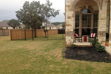 Inspiration for a traditional full sun backyard formal garden in Orange County.