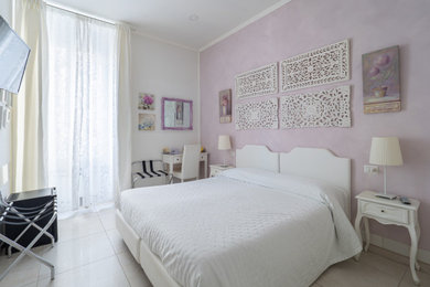 Example of a trendy bedroom design in Other