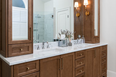Bathroom - traditional bathroom idea in Raleigh