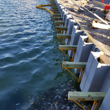 600 feet of seawall