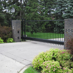 Automated Sliding Gate - Home Fencing And Gates
