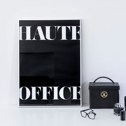 Haute Office (noir) - Prints And Posters
