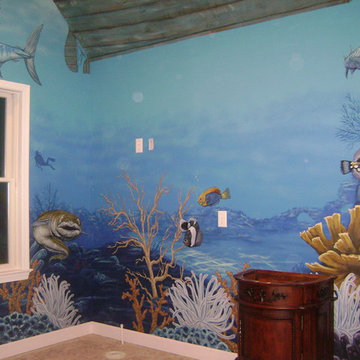 All Sea Life Murals and Painting Projects over the years by Mural Art LLC