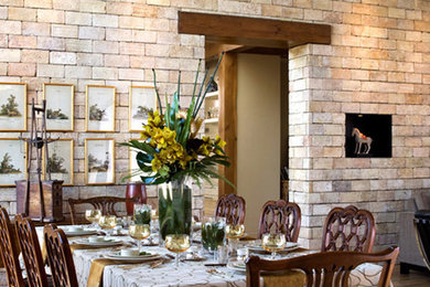 Elegant dining room photo in San Francisco