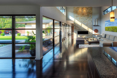 Photo of a modern living room in Sacramento.