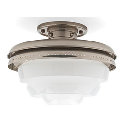 R.W. Atlas Ceiling Mounted Round Light - Flush-mount Ceiling Lighting