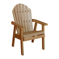 Highwood - Adirondack Outdoor Hamilton Deck Chair - AD-CHDA2, Toffee - Adirondack Chairs