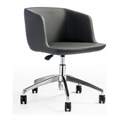 Geo 5-Ways Swivel Office Armchair by B&T - Armchairs And Accent Chairs