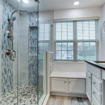 Transitional Primary Bathroom Design Mechanicsville, MD