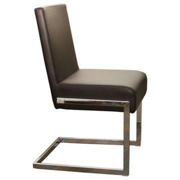 Casabianca Home Fontana Collection Dining Chair, Brown