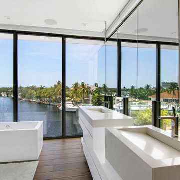 Eastern Shores Residence, North Miami — Custom Millwork, Architectural Panels