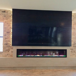 Tampa Ignite XL100 Electric Fireplace - Indoor Fireplaces