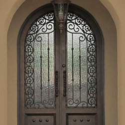 Arched Double Doors - Front Doors