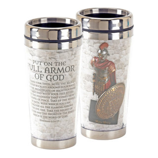 Dicksons 8 x 4 in. 30 oz Man of God Stainless Steel Tumbler with Lid