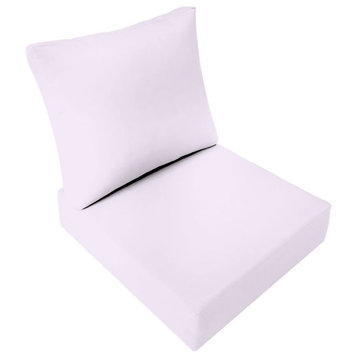 |COVER ONLY| Outdoor Knife Edge Medium Deep Seat Backrest Pillow Slipcover AD107