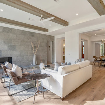 Afton Oaks Old World Transitional