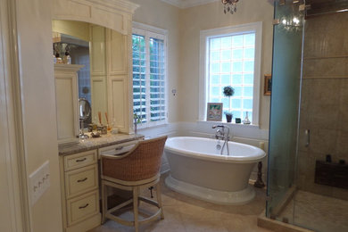 Elegant bathroom photo in Other