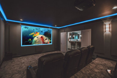 Home theater photo in Baltimore