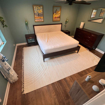 Cozy & Durable LVP Bedroom Flooring