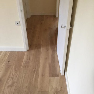 Oak Wood Flooring Installed to Areas in Private Residence