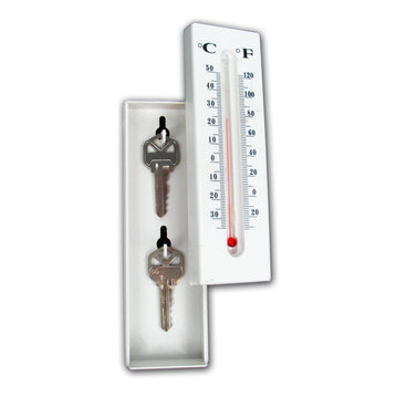 Thermometer Outdoor Hide-A-Key by Stalwart