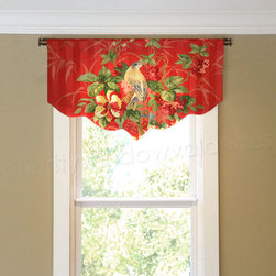 Priority Home & Design - Carolina Valance for French Door or Narrow Window - Select From 500+ Fabrics - Valances